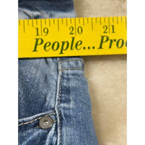 Women's Plus size 18W Straight jeans Distressed Ashley Stewart Blue - Picture 6 of 8